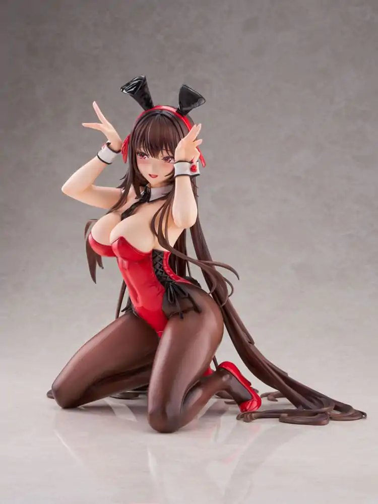 Amakano 2+ PVC Soška 1/4 Yuuhi Kurohime Bunny Suit Verze 32 cm fotografii produktu