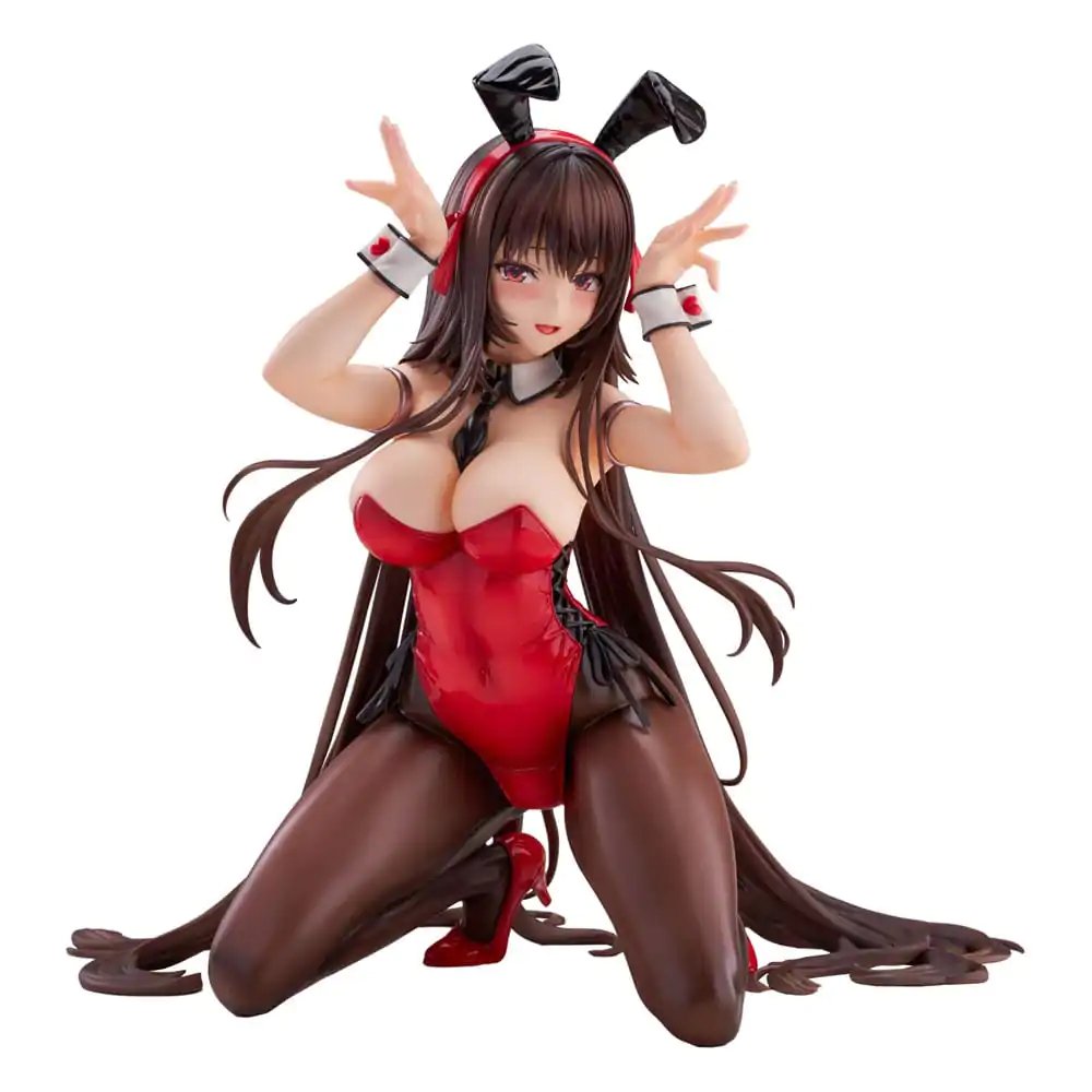 Amakano 2+ PVC Soška 1/4 Yuuhi Kurohime Bunny Suit Verze 32 cm fotografii produktu