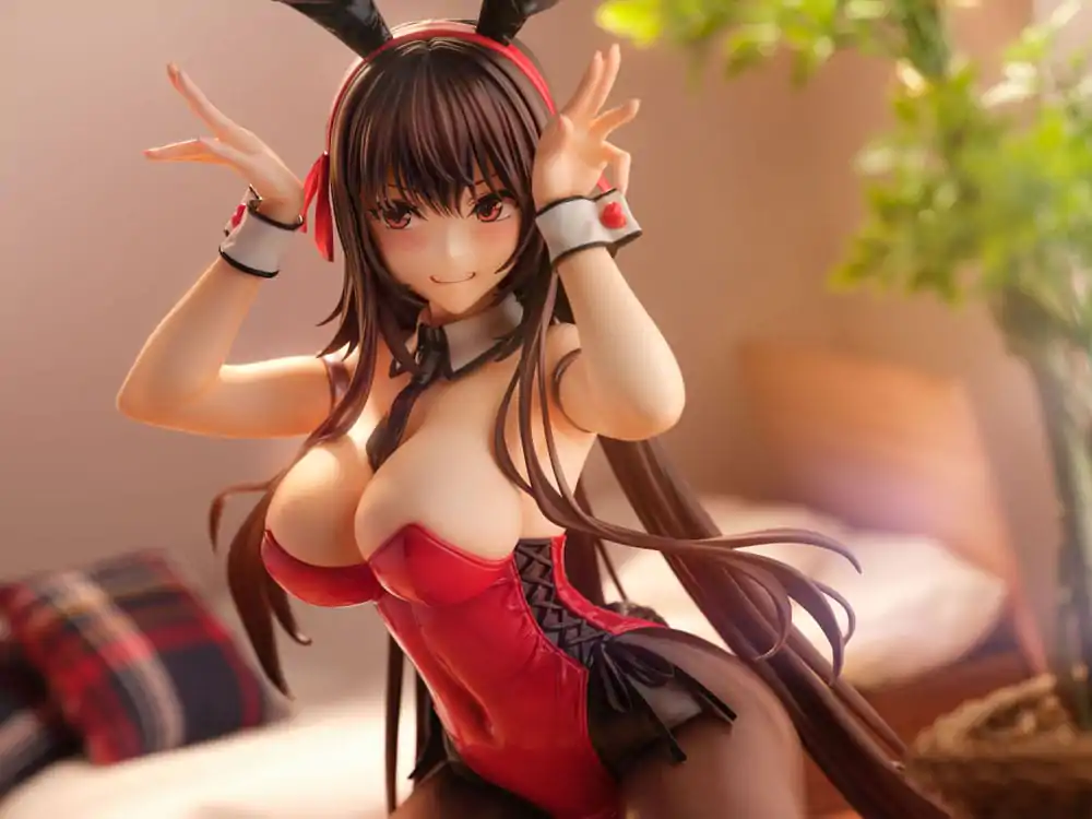 Amakano 2+ PVC Soška 1/4 Yuuhi Kurohime Bunny Suit Verze 32 cm fotografii produktu