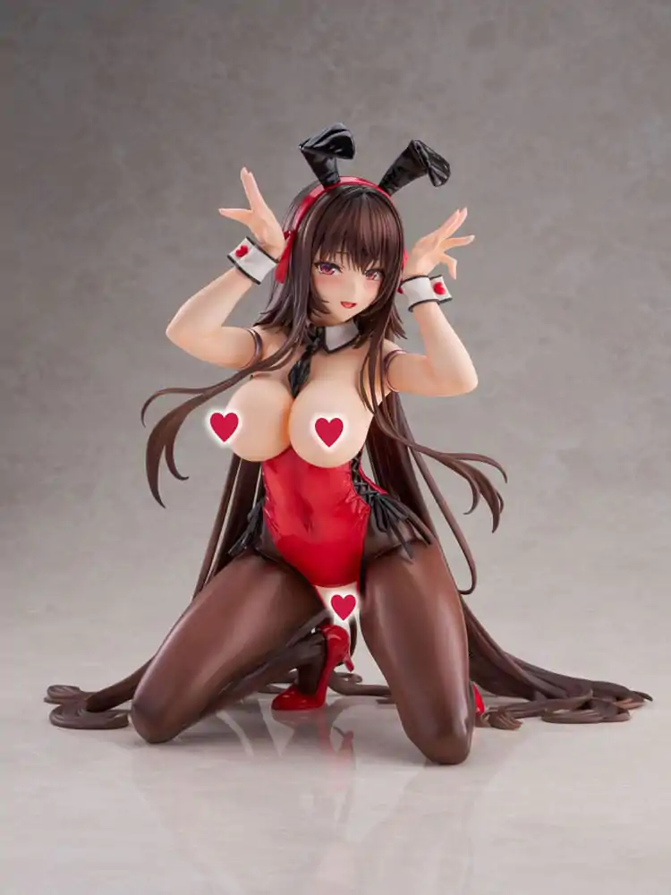 Amakano 2+ PVC Soška 1/4 Yuuhi Kurohime Bunny Suit Verze 32 cm fotografii produktu