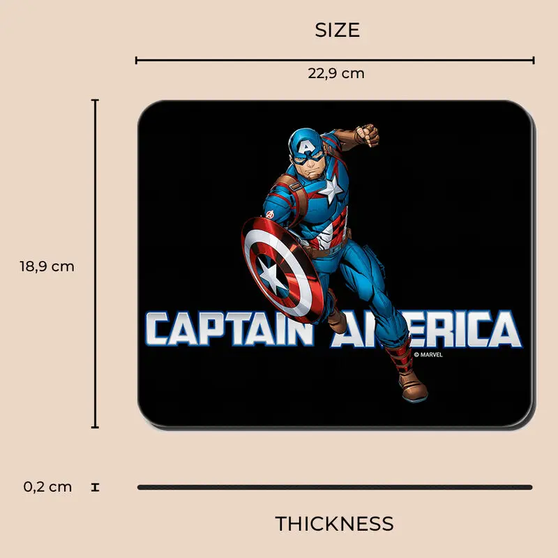 Marvel Captain America podložka pod myš fotografii produktu
