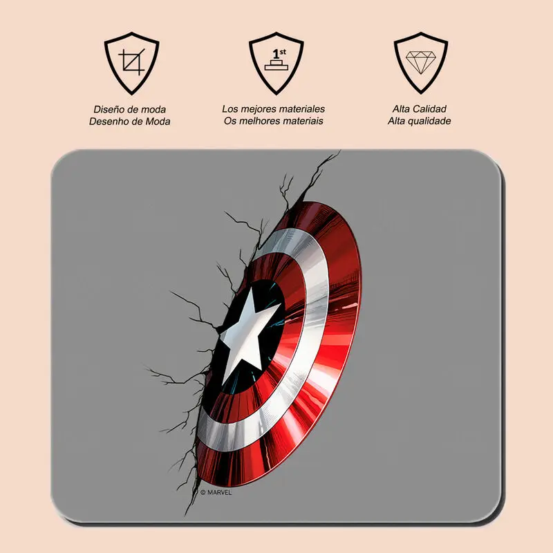 Marvel Captain America podložka pod myš fotografii produktu