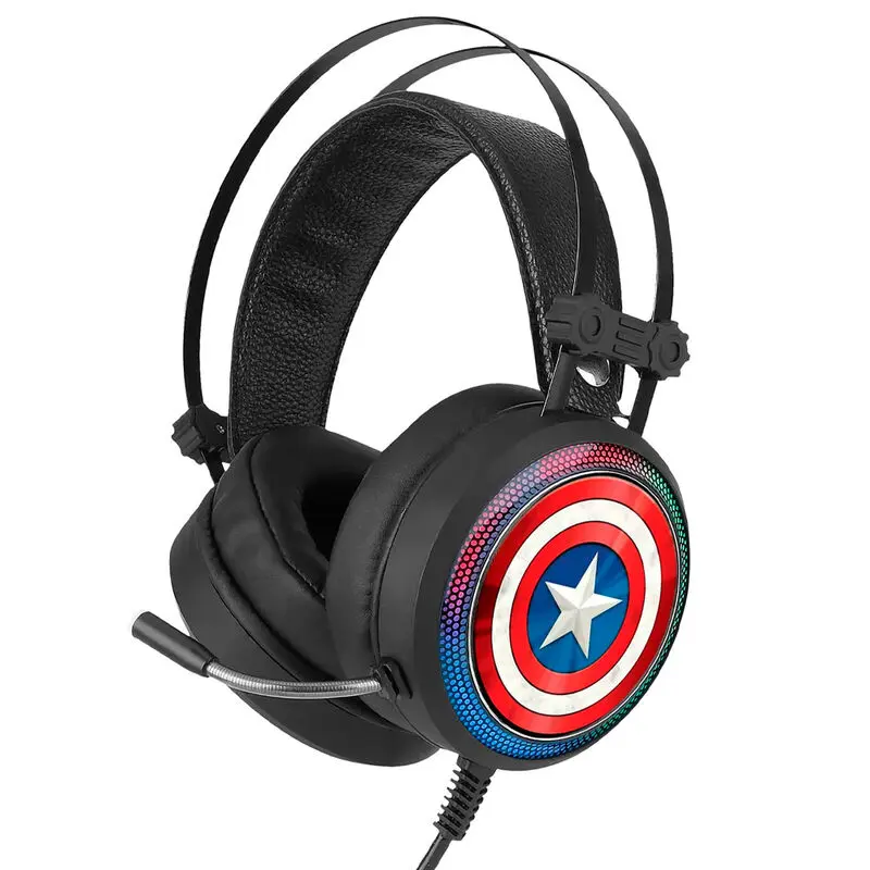Marvel Captain America Gaming sluchátka fotografii produktu