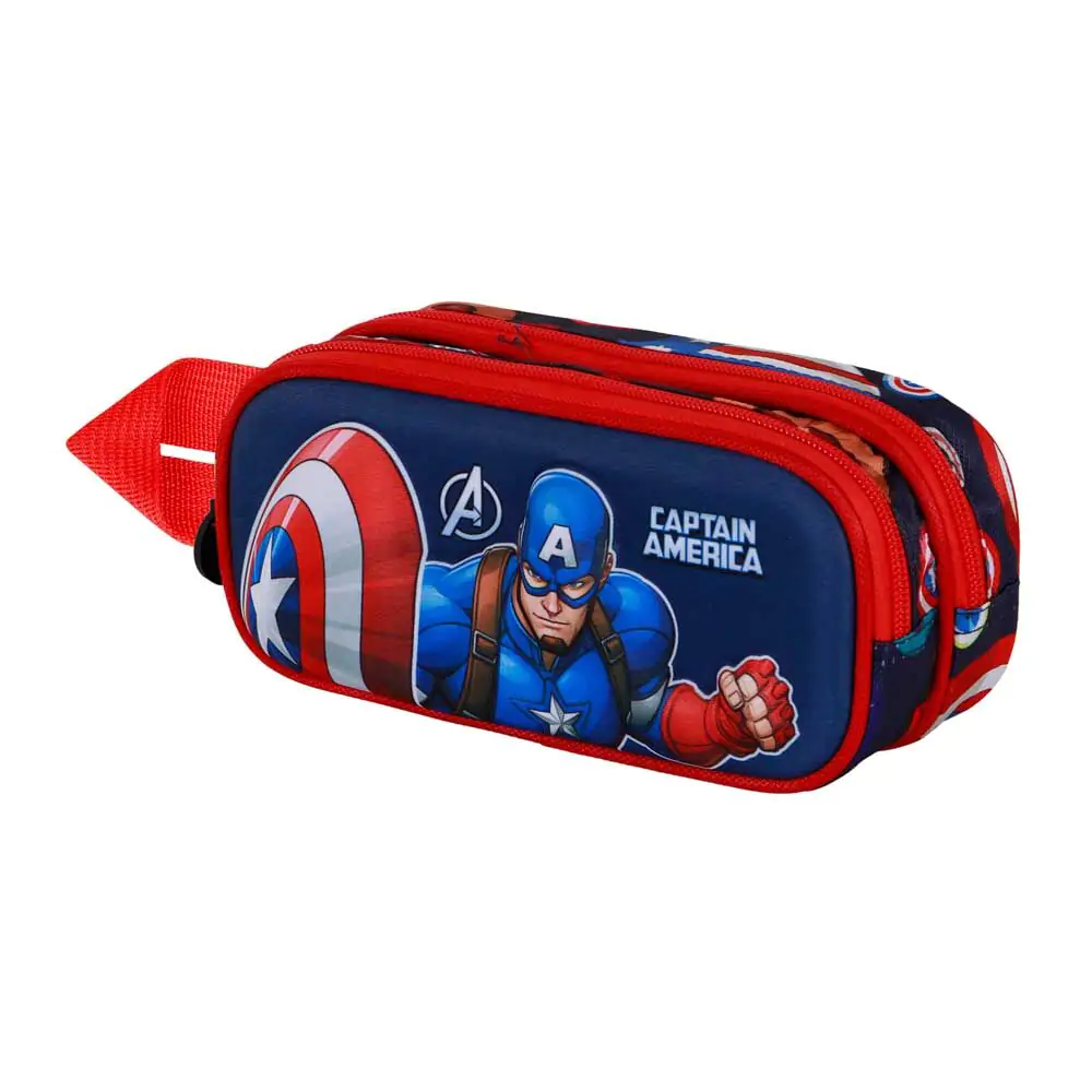 Marvel Captain America Patriot 3D dvojité pouzdro na tužky fotografii produktu