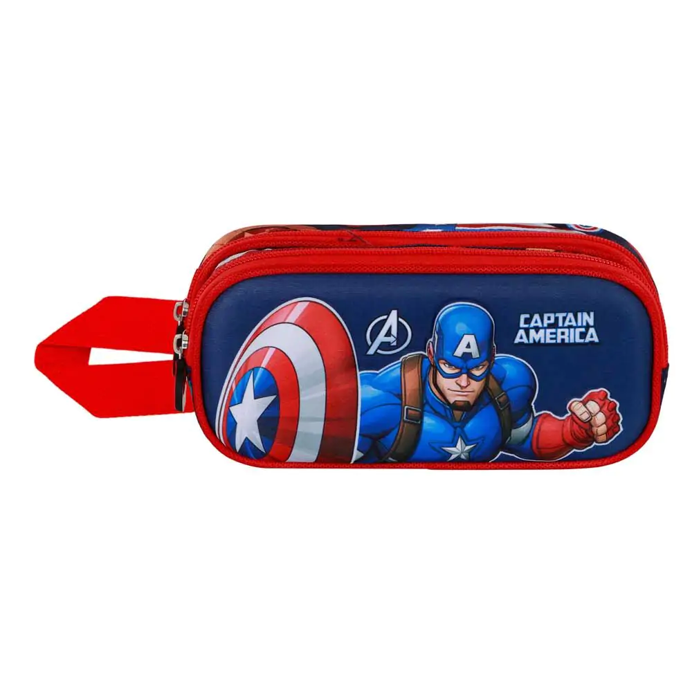Marvel Captain America Patriot 3D dvojité pouzdro na tužky fotografii produktu