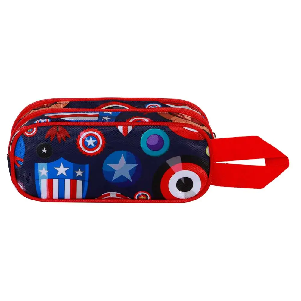 Marvel Captain America Patriot 3D dvojité pouzdro na tužky fotografii produktu
