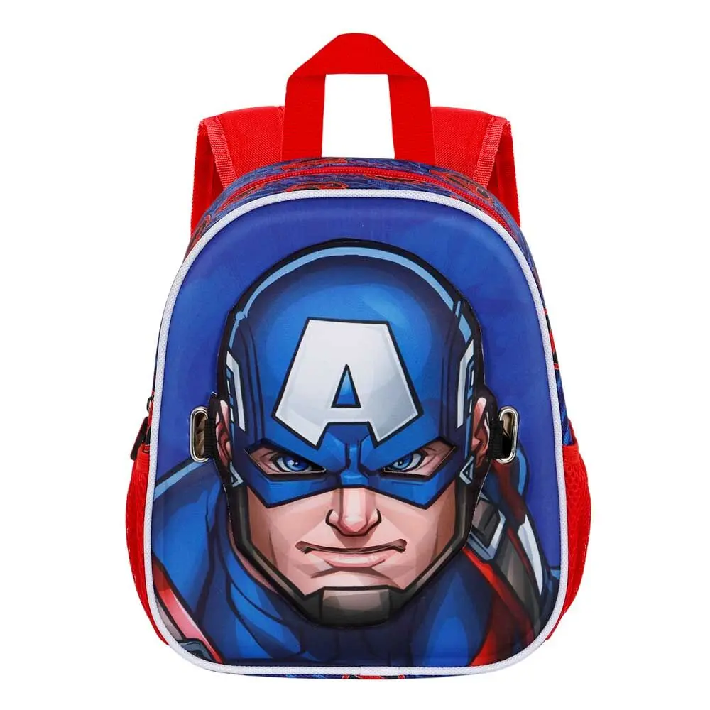 Marvel Captain America Pixel batoh + maska 27 cm fotografii produktu