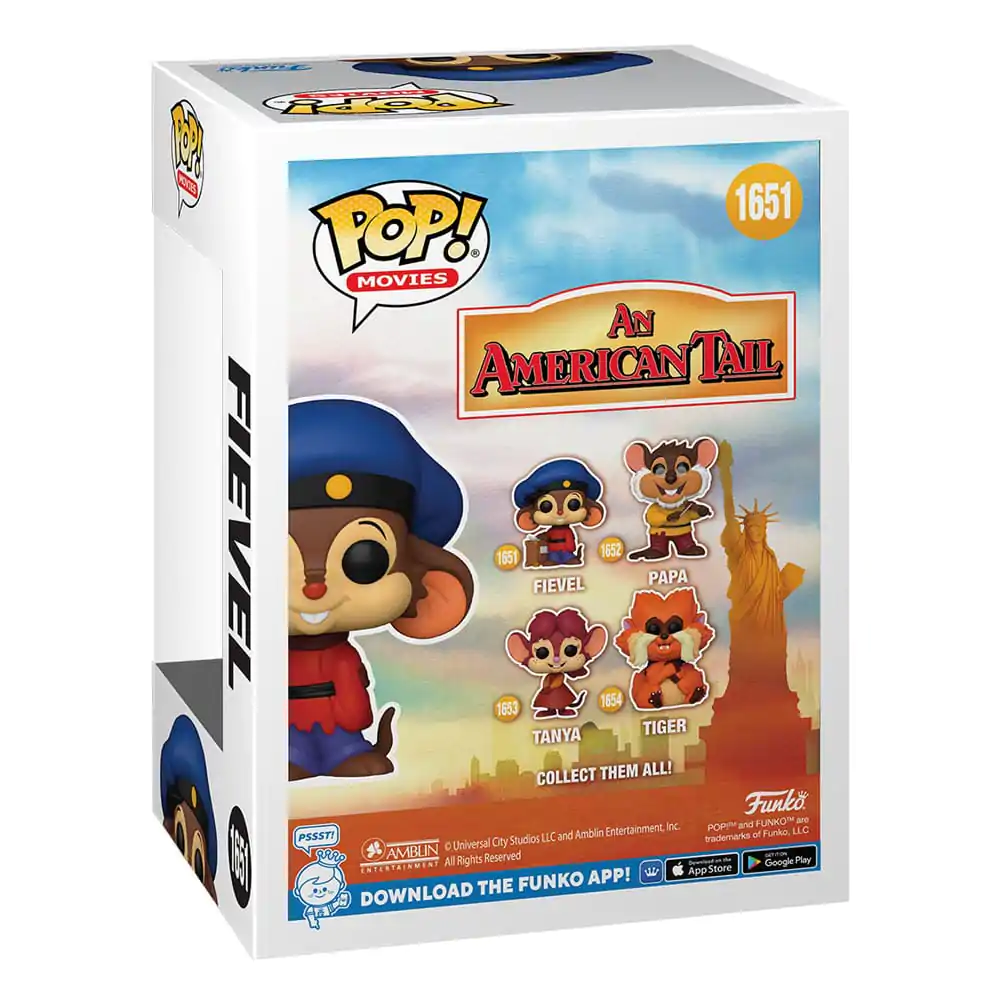 An American Tail Funko POP! Movies vinylová figurka Fievel 9 cm fotografii produktu