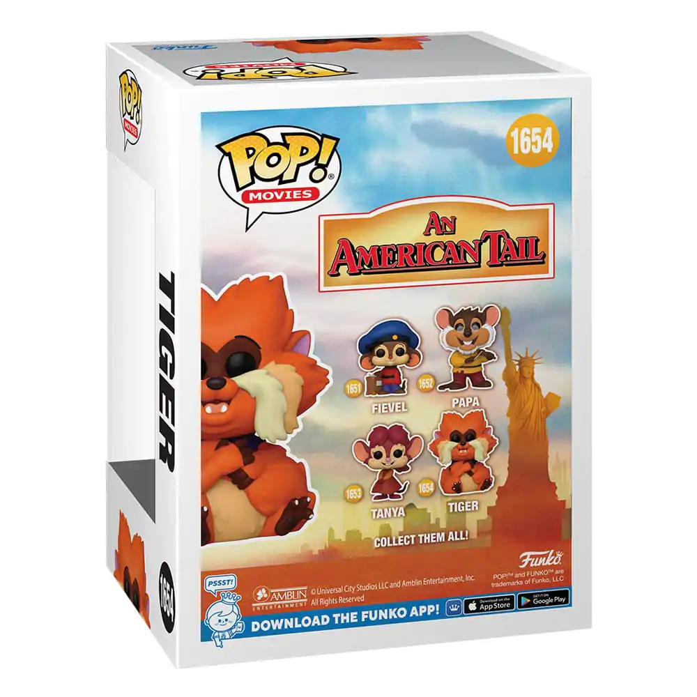 An American Tail Funko POP! Movies vinylová figurka Tygr 9 cm fotografii produktu