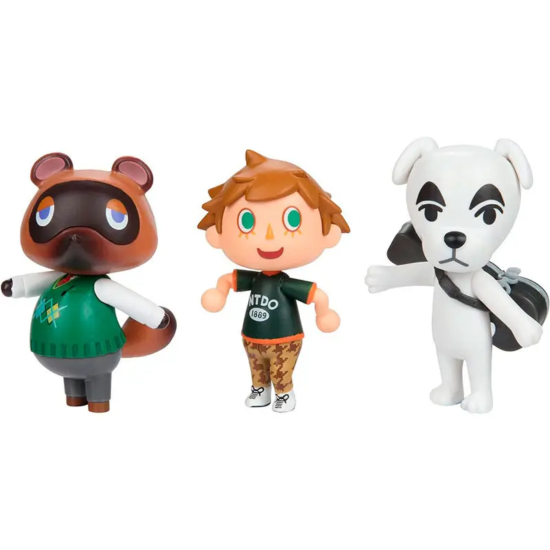 Animal Crossing blistr 3 figurky 6 cm fotografii produktu