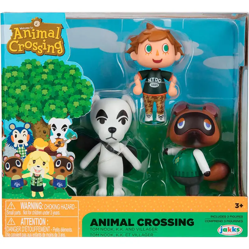 Animal Crossing blistr 3 figurky 6 cm fotografii produktu