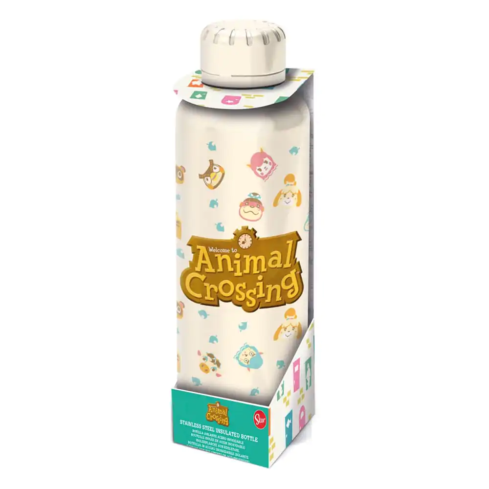 Animal Crossing Water Bottle Logo / Láhev na vodu Logo fotografii produktu