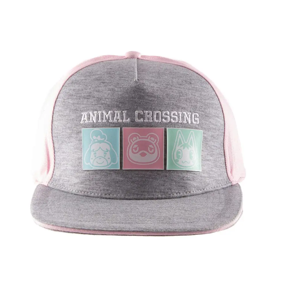 Kšiltovka Animal Crossing Snapback Pastelové Čtverce fotografii produktu