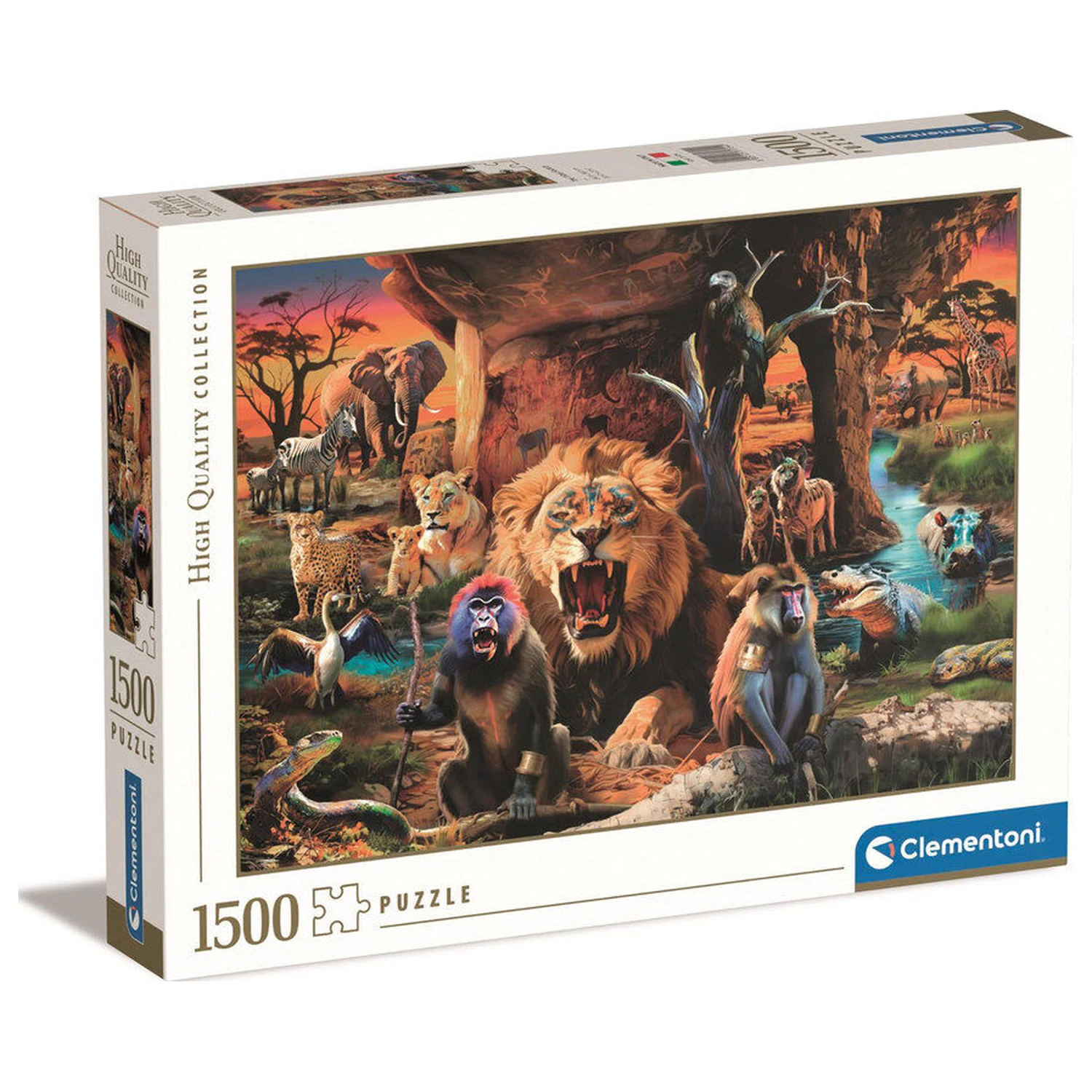 Puzzle Zvířata 1500 dílků fotografii produktu