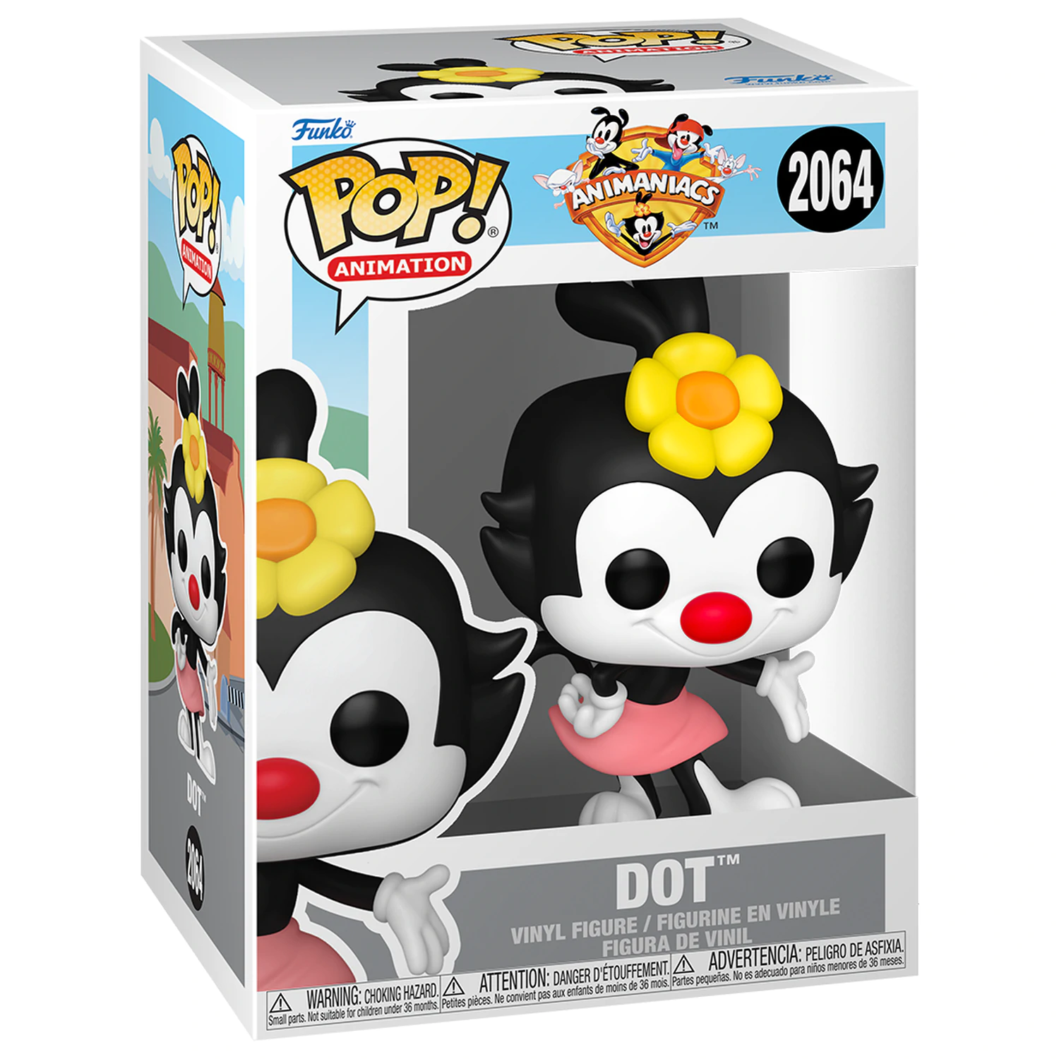 Animaniacs Funko POP! Animation Vinylová figurka Dot 9 cm fotografii produktu