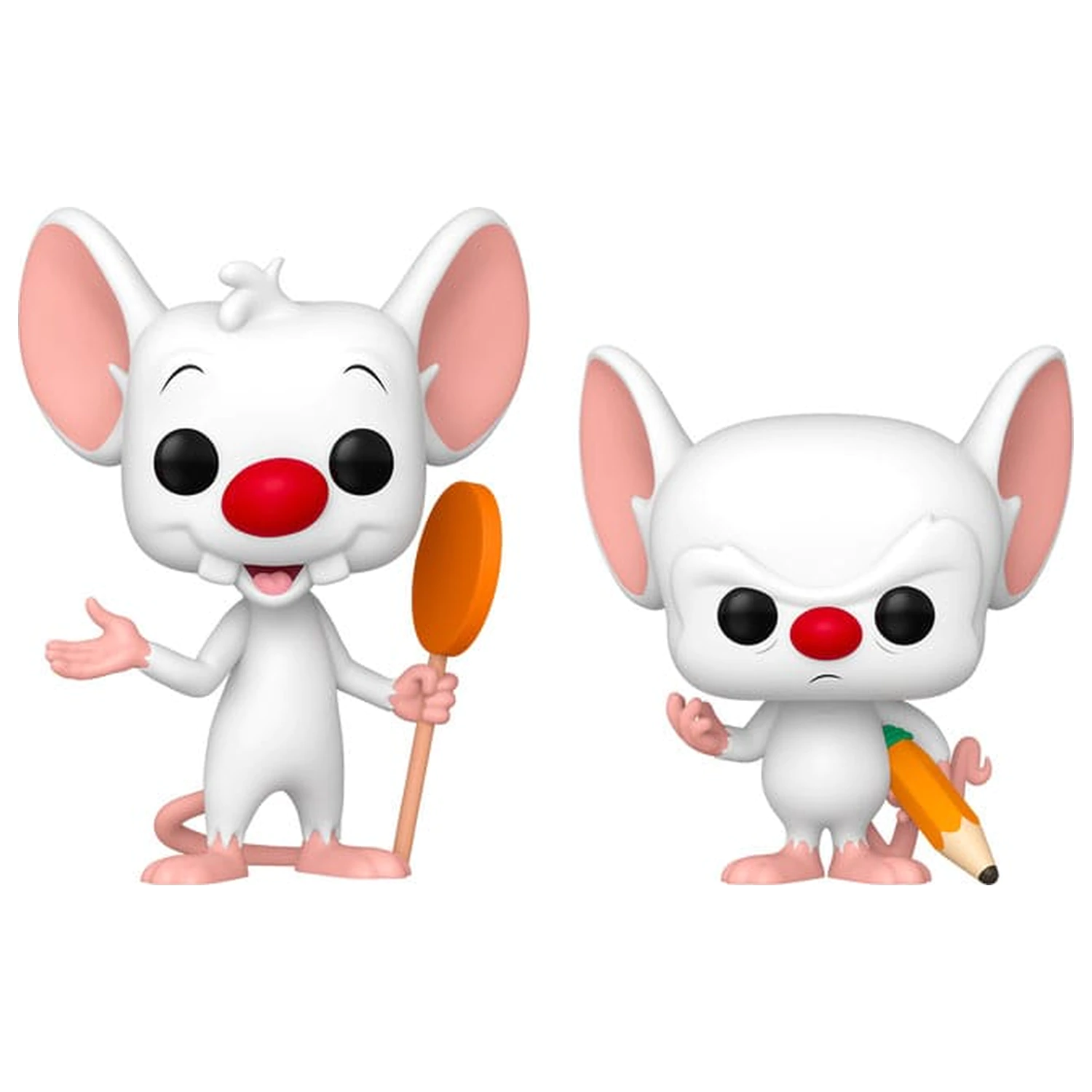 Animaniacs Funko POP! Television vinylové figurky balení 2 kusů Pinky & The Brain 9 cm fotografii produktu