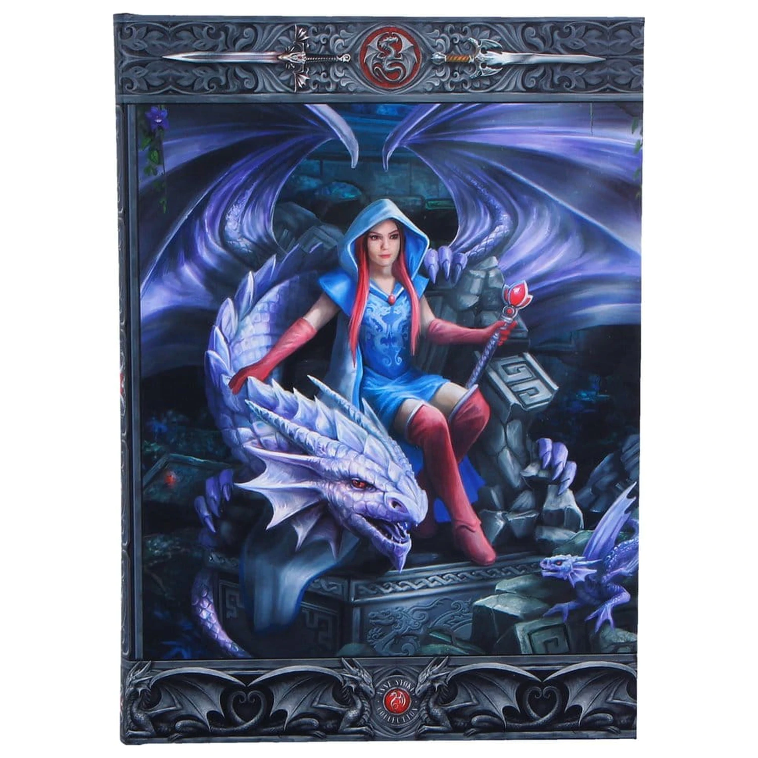 Anne Stokes Zápisník Dragon Mage A5 fotografii produktu