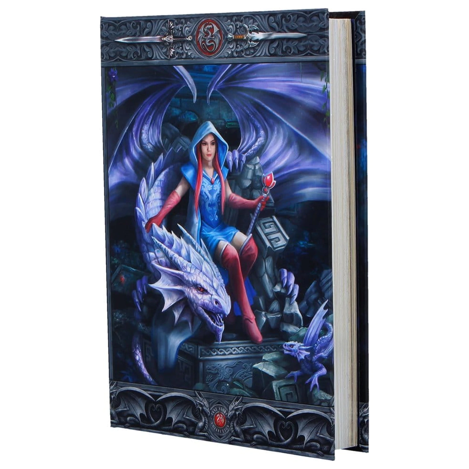 Anne Stokes Zápisník Dragon Mage A5 fotografii produktu