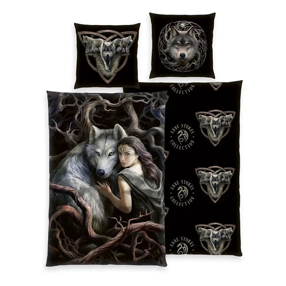 Anne Stokes povlečení Wolfs 135 x 200 cm fotografii produktu