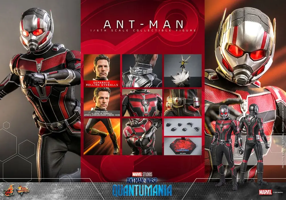 Ant-Man & The Wasp: Quantumania Movie Masterpiece Akční figurka 1/6 Ant-Man 30 cm fotografii produktu