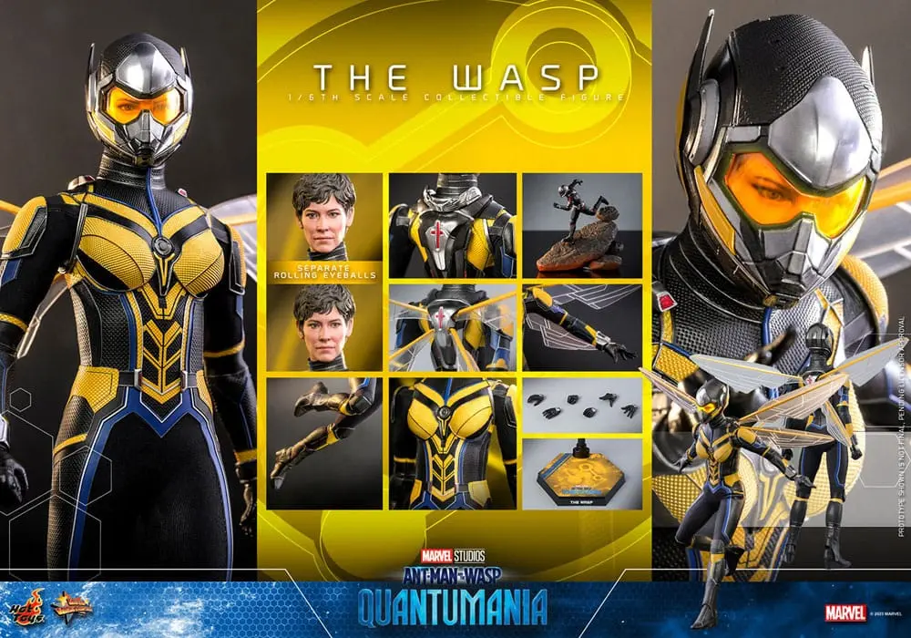 Ant-Man & The Wasp: Quantumania Movie Masterpiece akční figurka 1/6 The Wasp 29 cm fotografii produktu