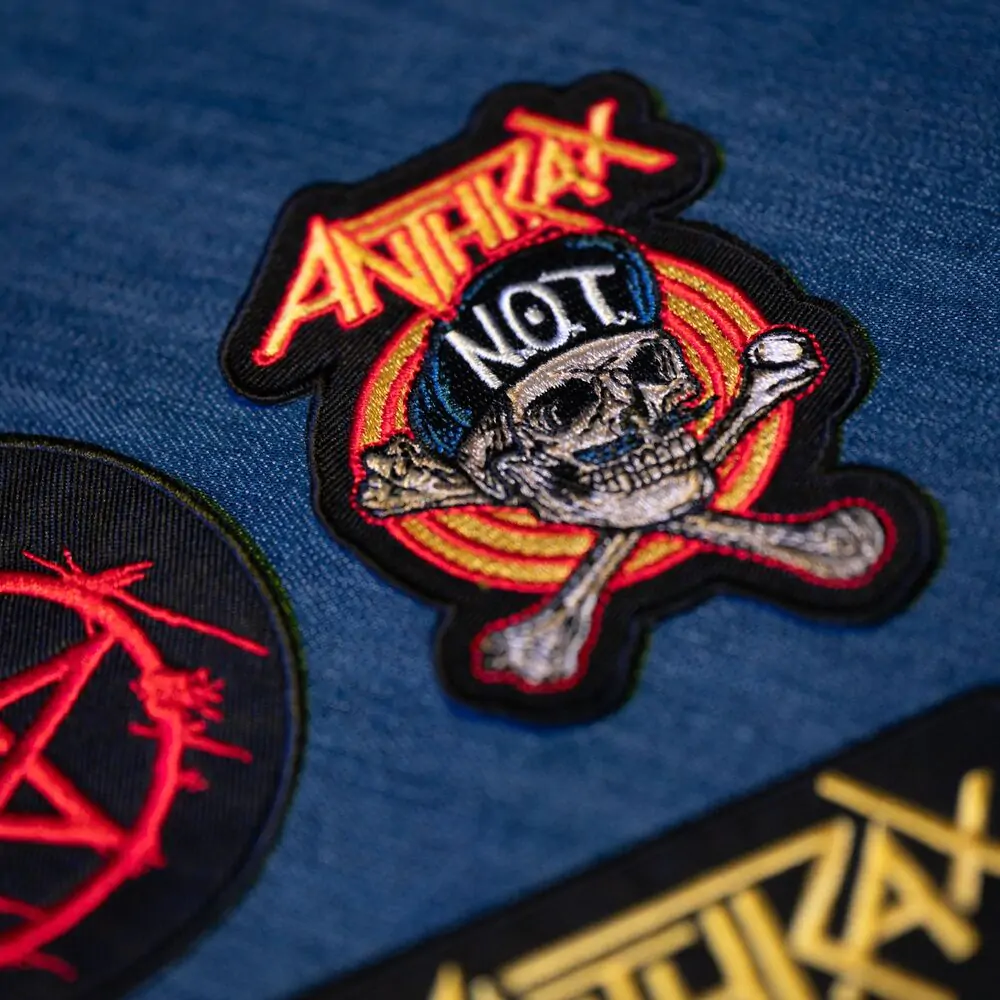 Anthrax 3 ks sada nášivek fotografii produktu