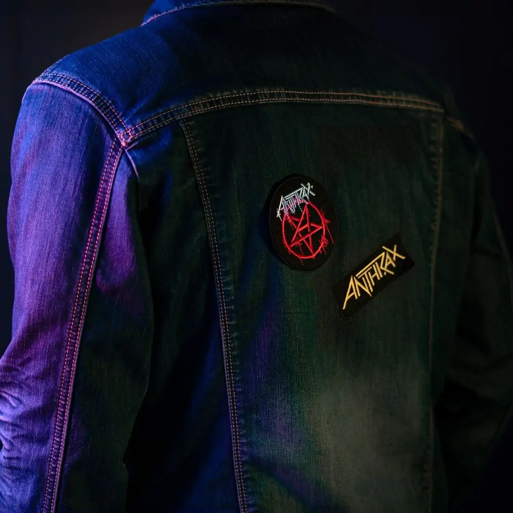 Anthrax 3 ks sada nášivek fotografii produktu