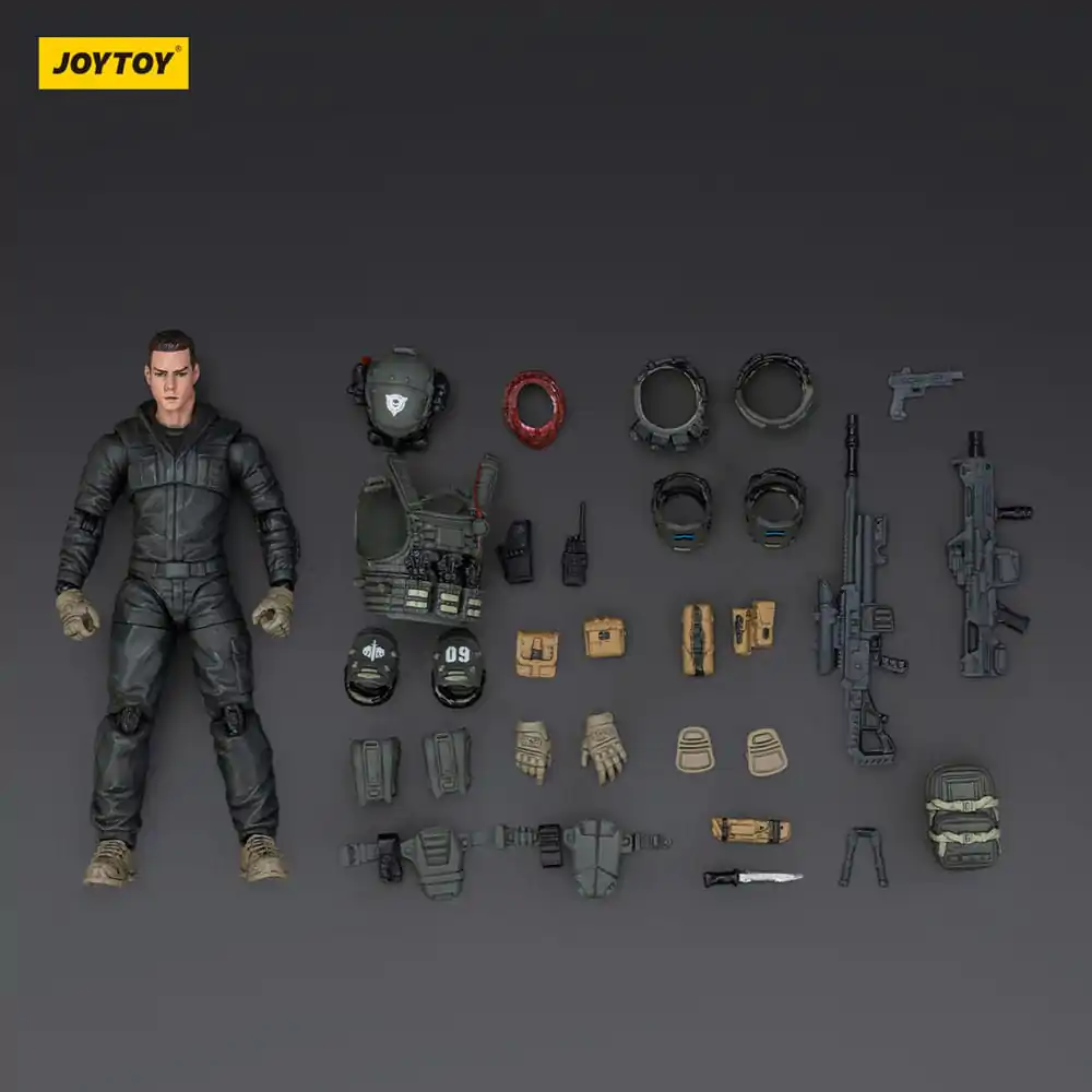 APOC Series Dark Source Akční Figura Stellar Scar Assault Team Darksilicon 11 cm fotografii produktu