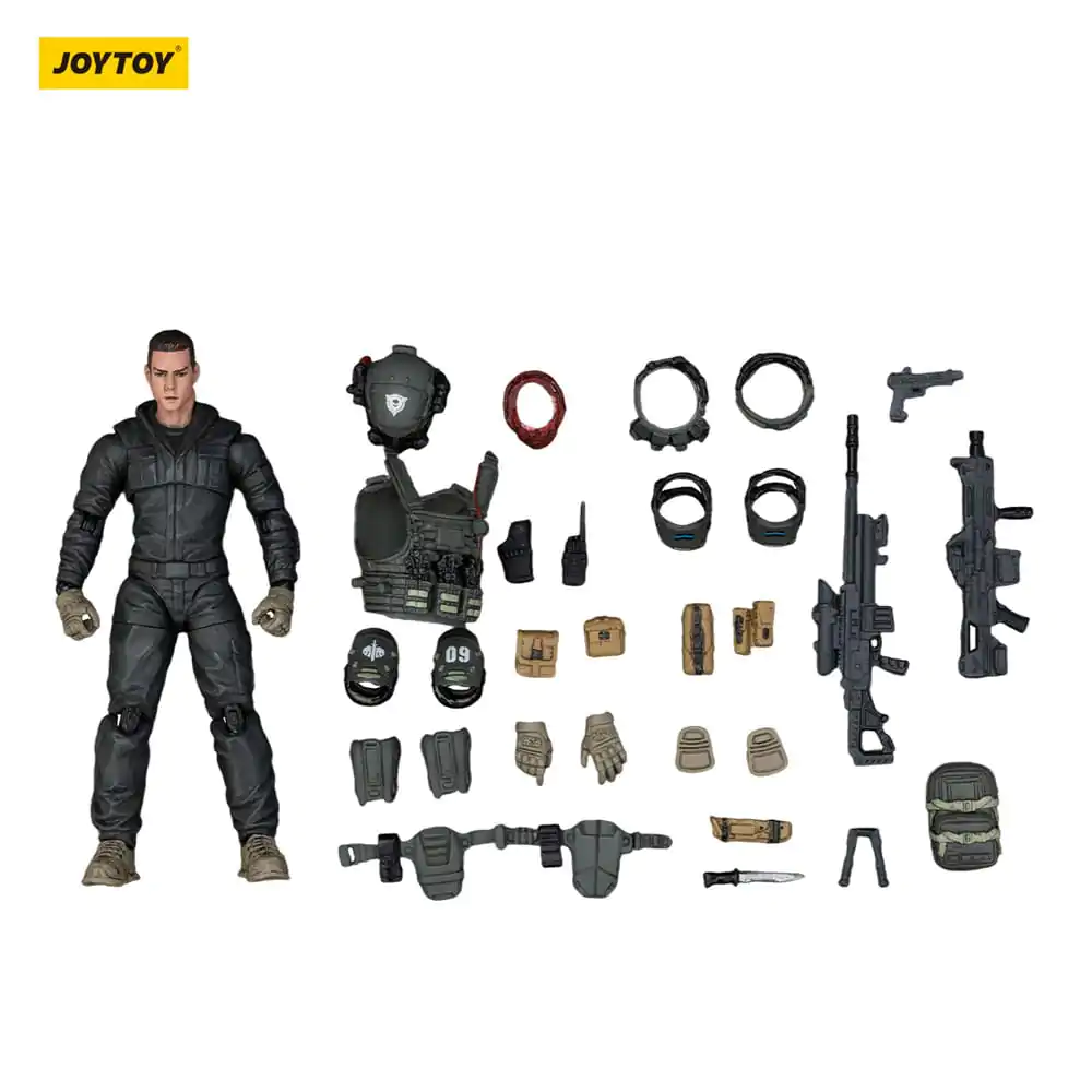 APOC Series Dark Source Akční Figura Stellar Scar Assault Team Darksilicon 11 cm fotografii produktu