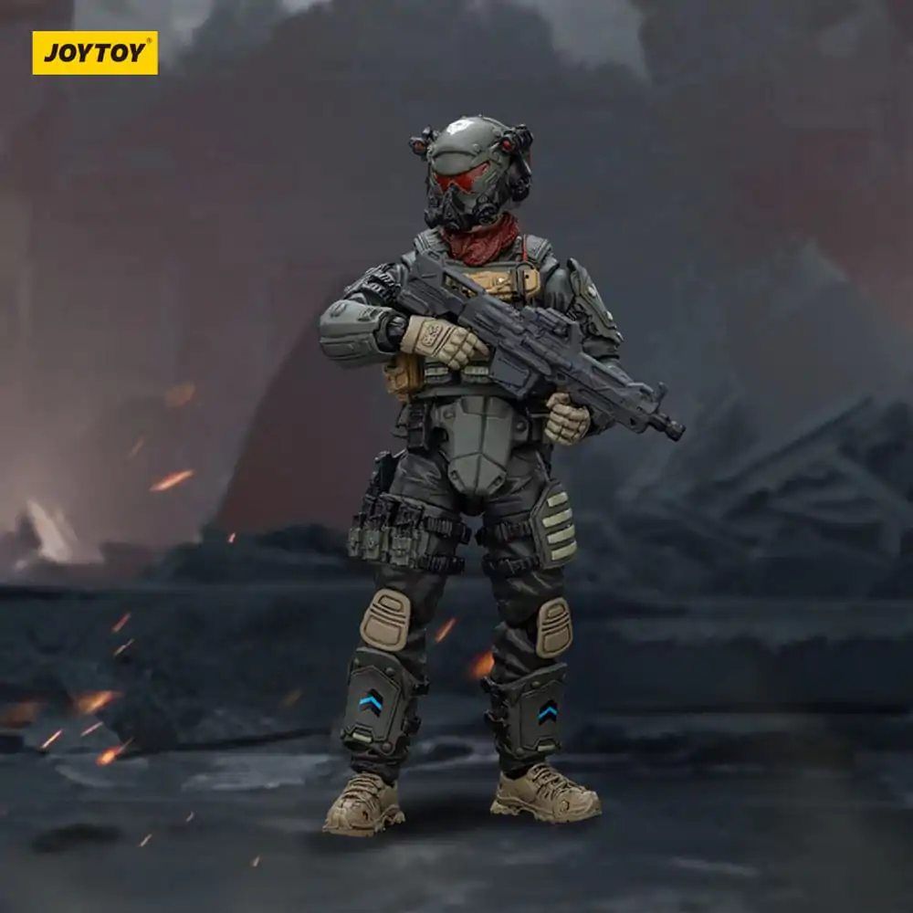 APOC Series Dark Source Akční Figura Stellar Scar Assault Team Darksilicon 11 cm fotografii produktu