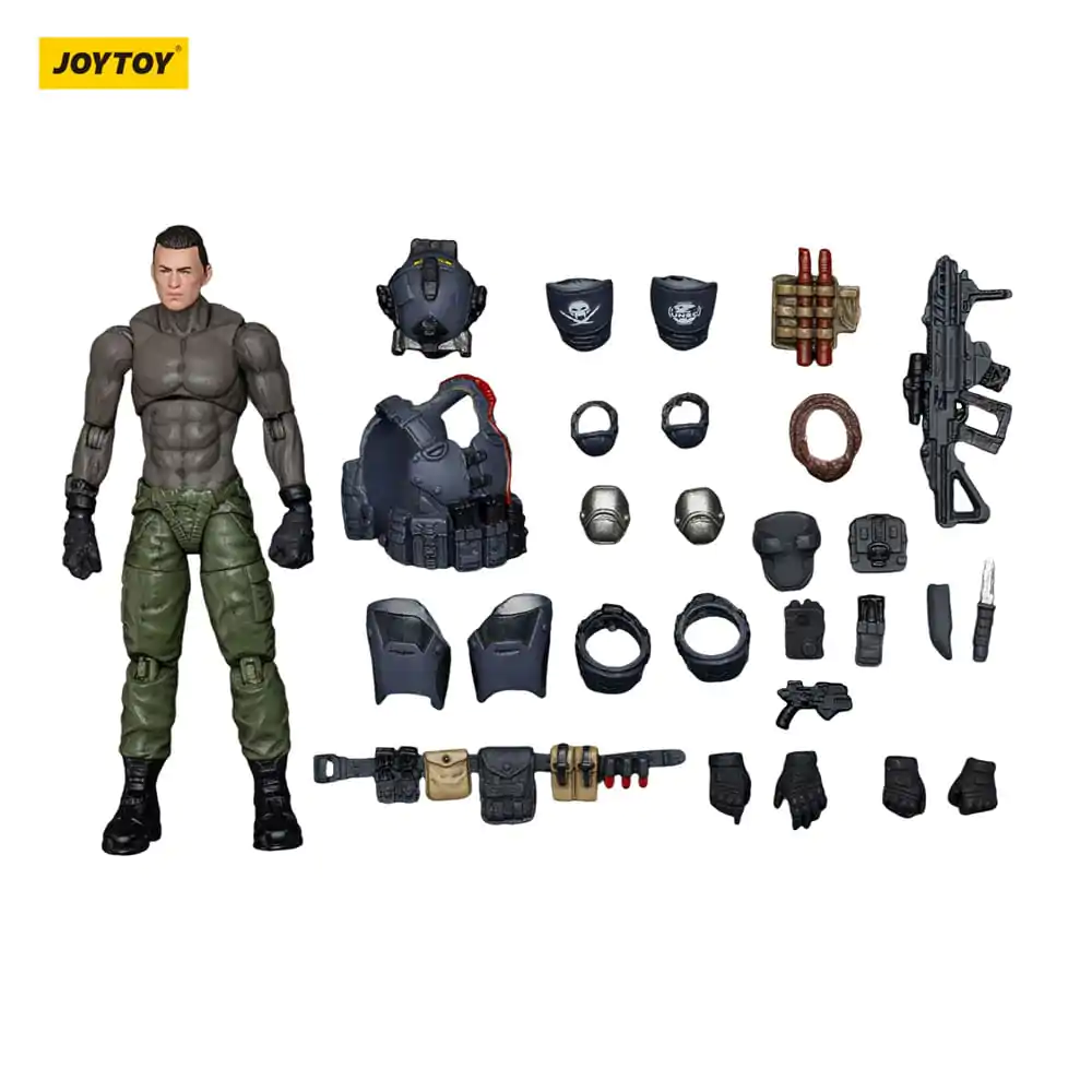 APOC Series Dark Source Akční Figurka Stellar Scar Assault Team Ghostmanganese 11 cm fotografii produktu