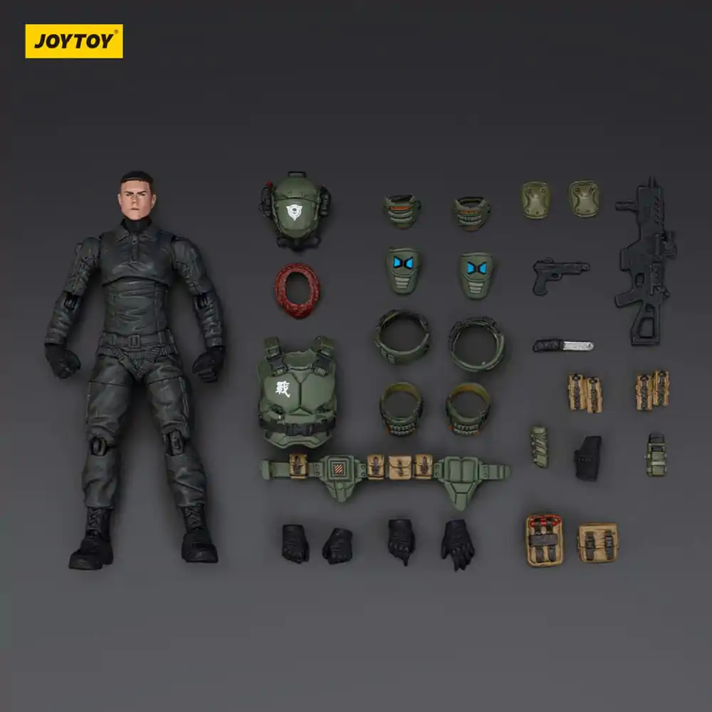APOC Series Dark Source Akční Figurka Stellar Scar Assault Team Titanite 11 cm fotografii produktu