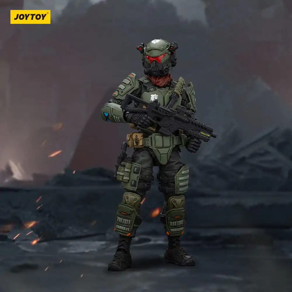 APOC Series Dark Source Akční Figurka Stellar Scar Assault Team Titanite 11 cm fotografii produktu