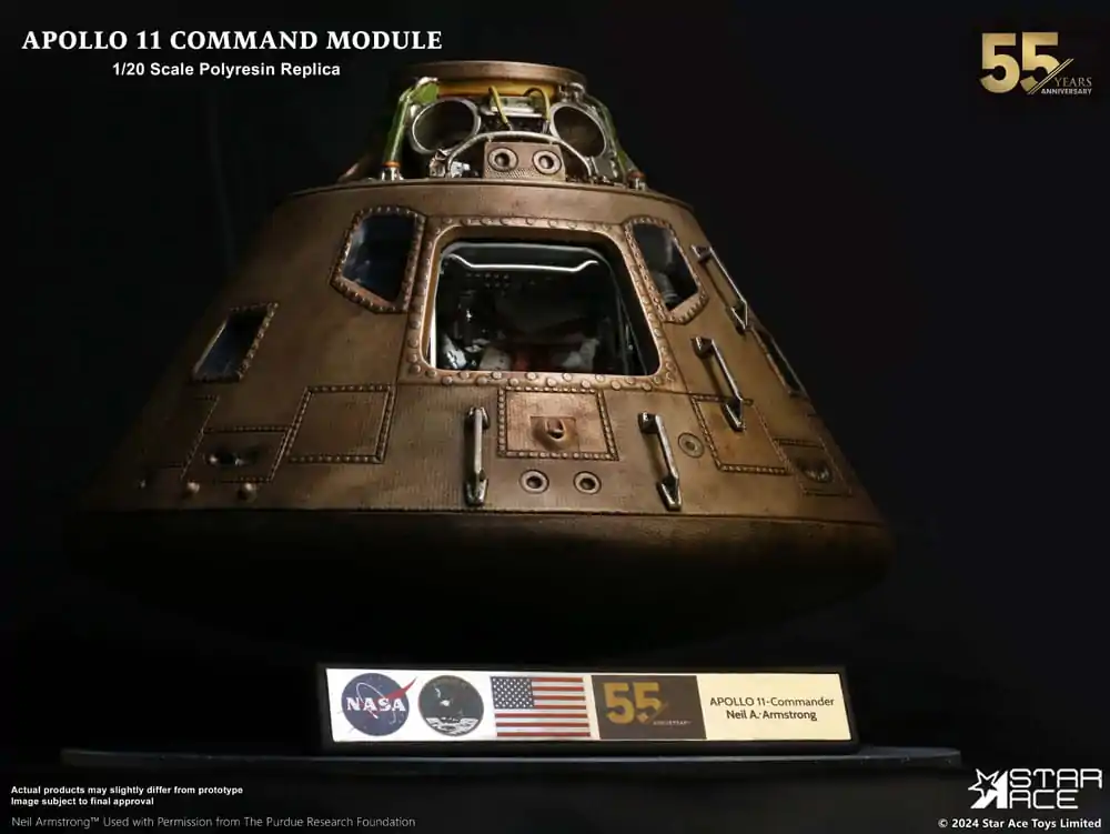 Replika Apollo 11 1/20 Command Module (NX) 20 cm fotografii produktu