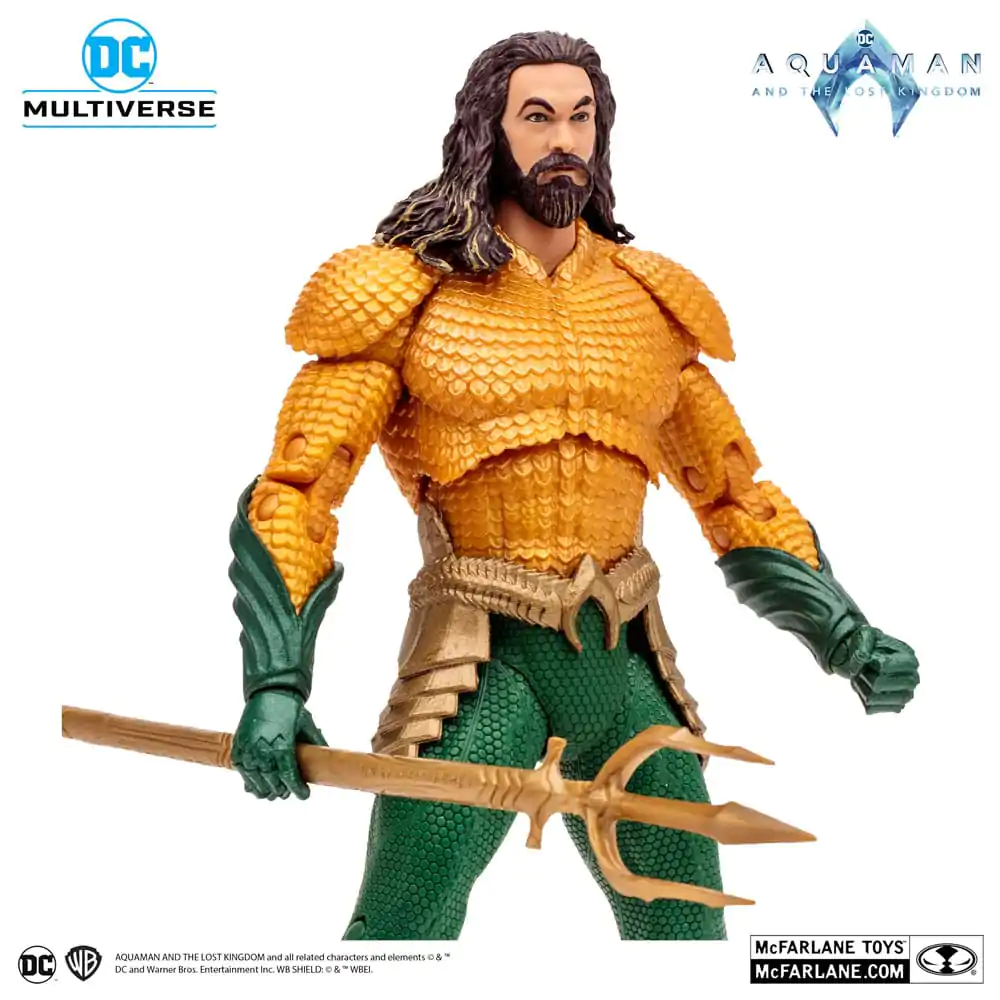 Akční figurka Aquaman z filmu Aquaman and the Lost Kingdom DC Multiverse, 18 cm fotografii produktu