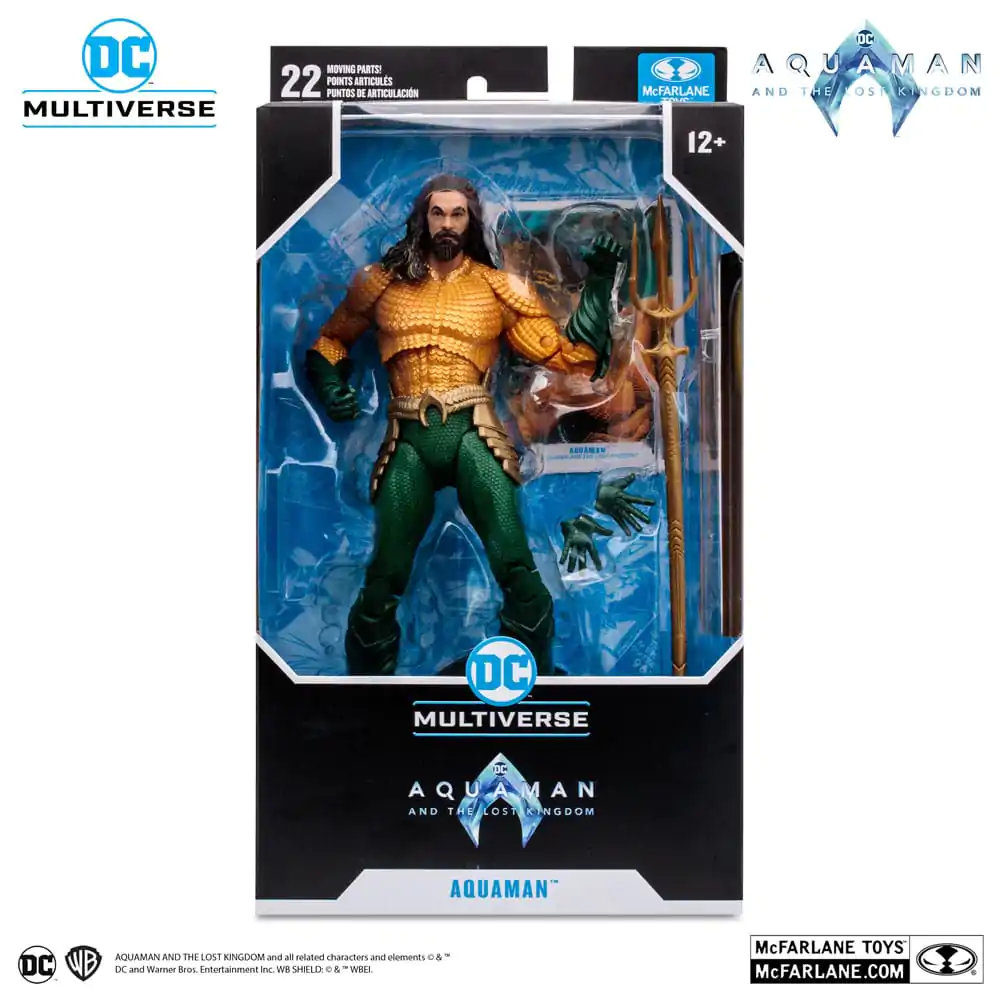 Akční figurka Aquaman z filmu Aquaman and the Lost Kingdom DC Multiverse, 18 cm fotografii produktu