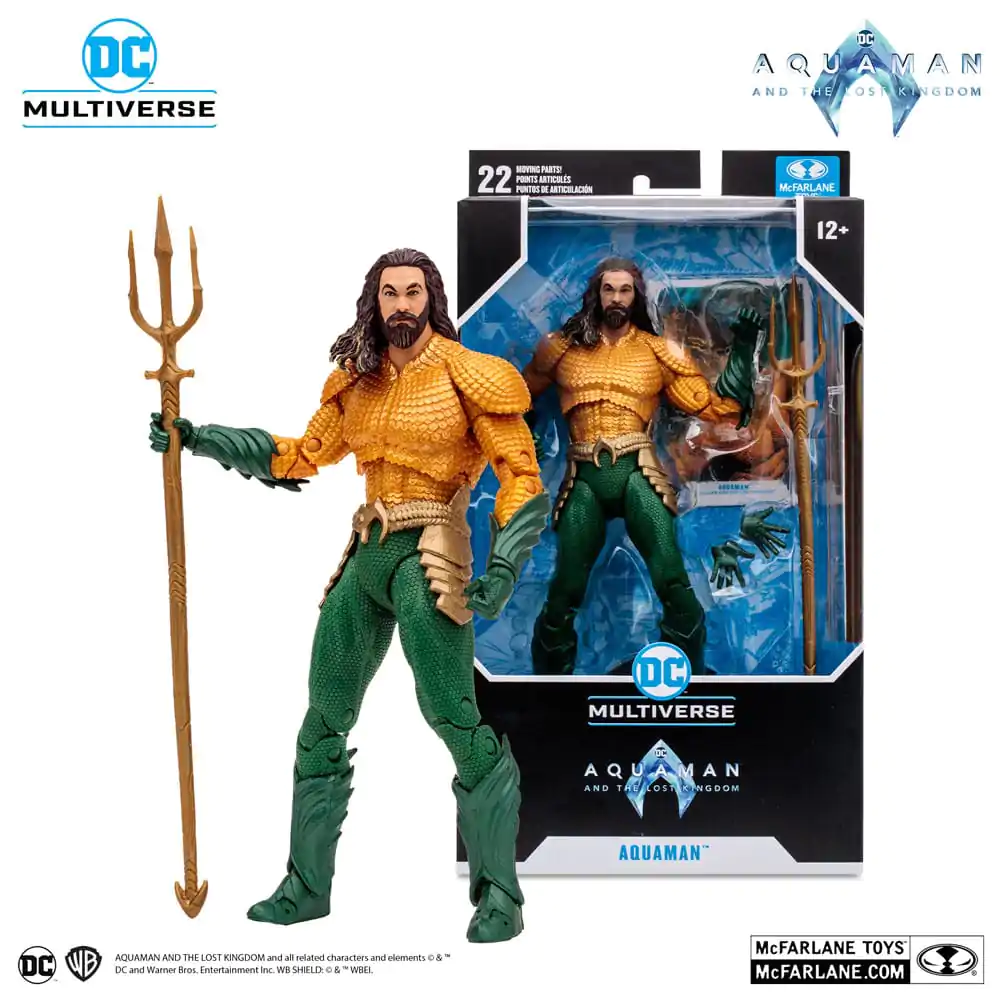 Akční figurka Aquaman z filmu Aquaman and the Lost Kingdom DC Multiverse, 18 cm fotografii produktu