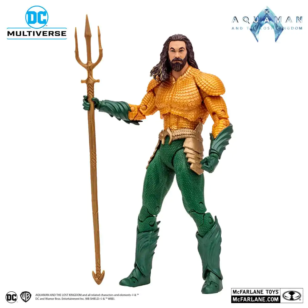 Akční figurka Aquaman z filmu Aquaman and the Lost Kingdom DC Multiverse, 18 cm fotografii produktu