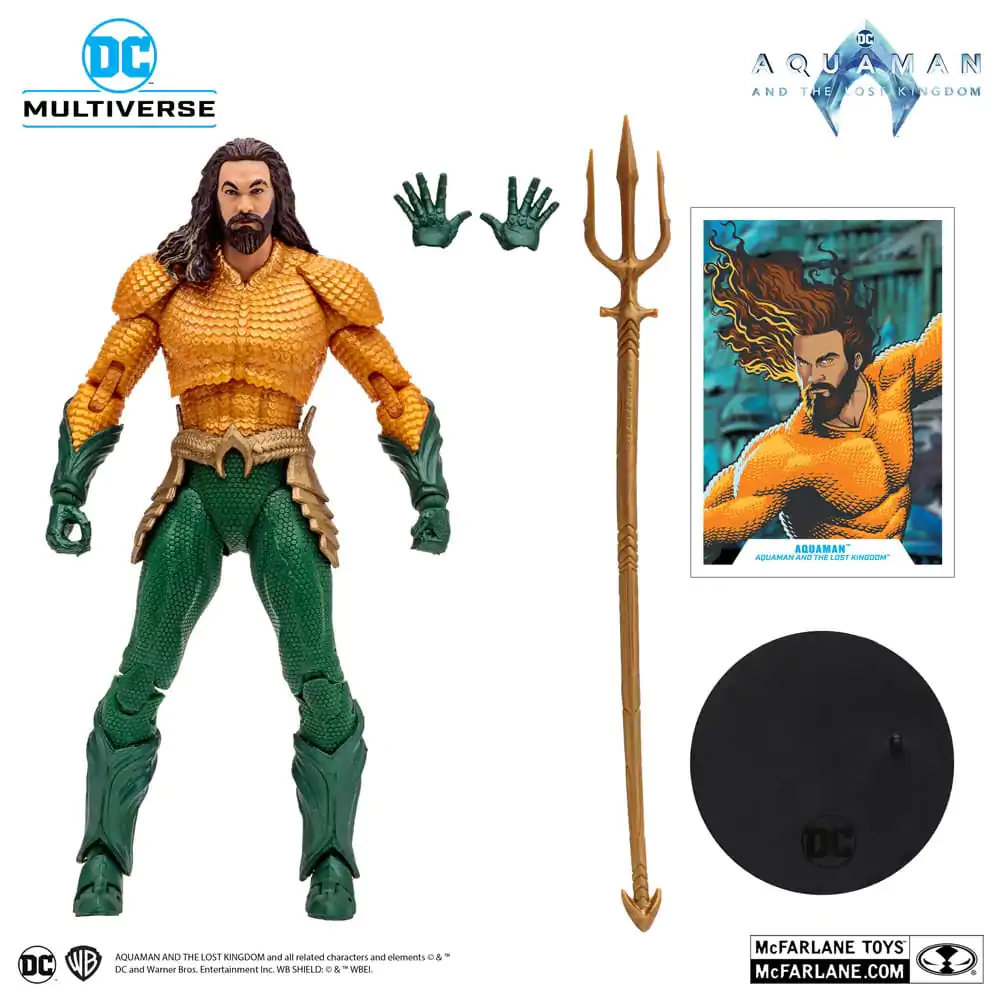 Akční figurka Aquaman z filmu Aquaman and the Lost Kingdom DC Multiverse, 18 cm fotografii produktu