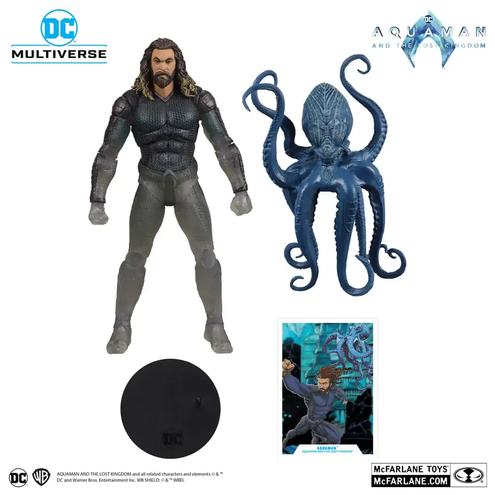 Aquaman and the Lost Kingdom DC Multiverse Akční figurka Aquaman (Stealth Suit with Topo) (Gold Label) 18 cm fotografii produktu