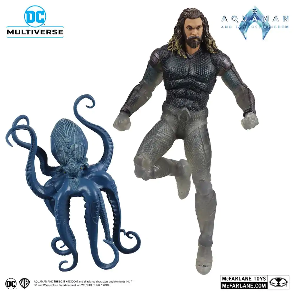 Aquaman and the Lost Kingdom DC Multiverse Akční figurka Aquaman (Stealth Suit with Topo) (Gold Label) 18 cm fotografii produktu