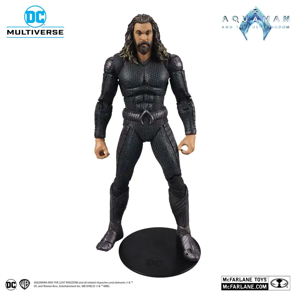 Akční figurka Aquaman z filmu Aquaman and the Lost Kingdom DC Multiverse s maskovacím oblekem 18 cm fotografii produktu