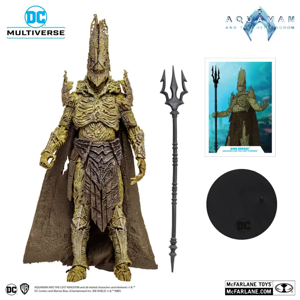 Akční figurka Aquaman and the Lost Kingdom DC Multiverse King Kordax 18 cm fotografii produktu