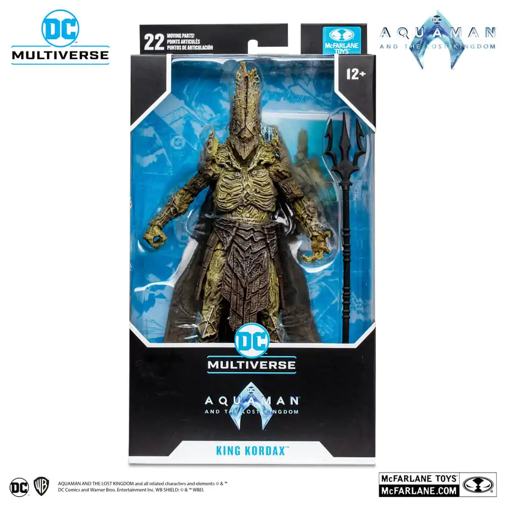 Akční figurka Aquaman and the Lost Kingdom DC Multiverse King Kordax 18 cm fotografii produktu