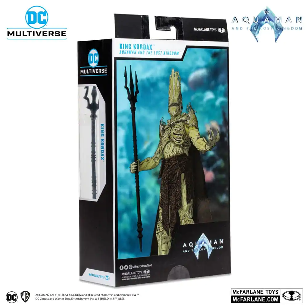 Akční figurka Aquaman and the Lost Kingdom DC Multiverse King Kordax 18 cm fotografii produktu