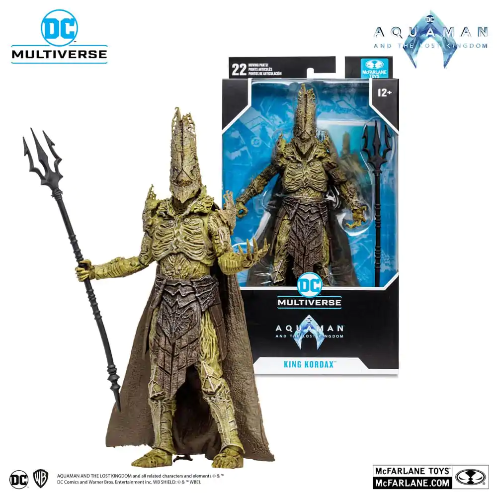 Akční figurka Aquaman and the Lost Kingdom DC Multiverse King Kordax 18 cm fotografii produktu