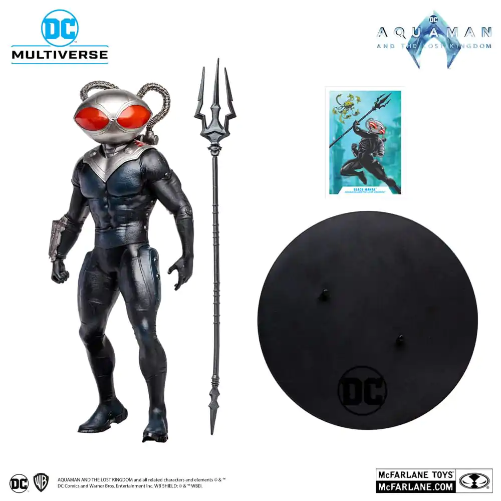 Aquaman and the Lost Kingdom DC Multiverse Megafig Akční figurka Black Manta 30 cm fotografii produktu