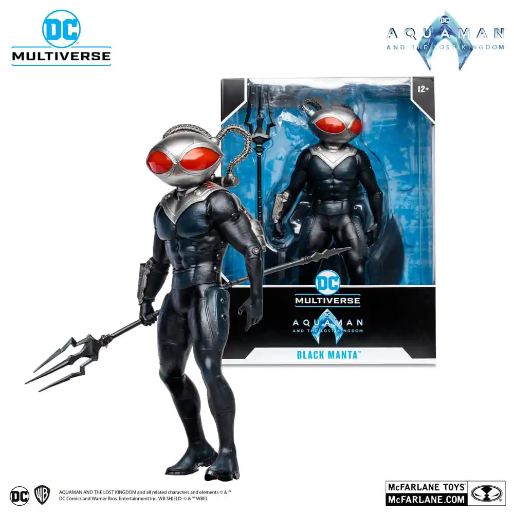 Aquaman and the Lost Kingdom DC Multiverse Megafig Akční figurka Black Manta 30 cm fotografii produktu