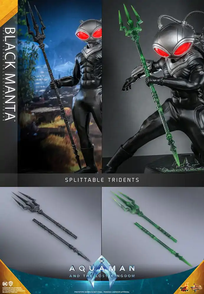 Aquaman and the Lost Kingdom Movie Masterpiece Akční figurka 1/6 Black Manta 34 cm fotografii produktu