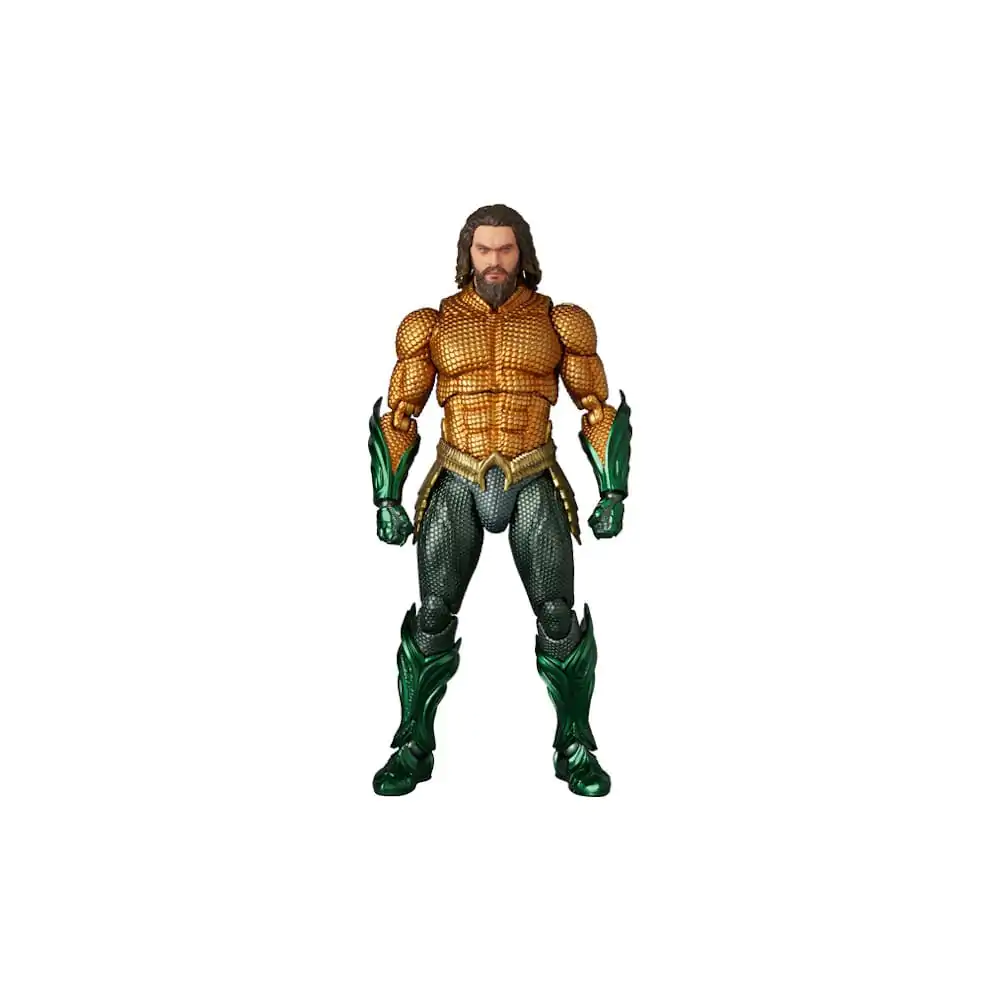 Aquaman Movie MAF EX Akční figurka Aquaman Gold & Green Suit 16 cm fotografii produktu